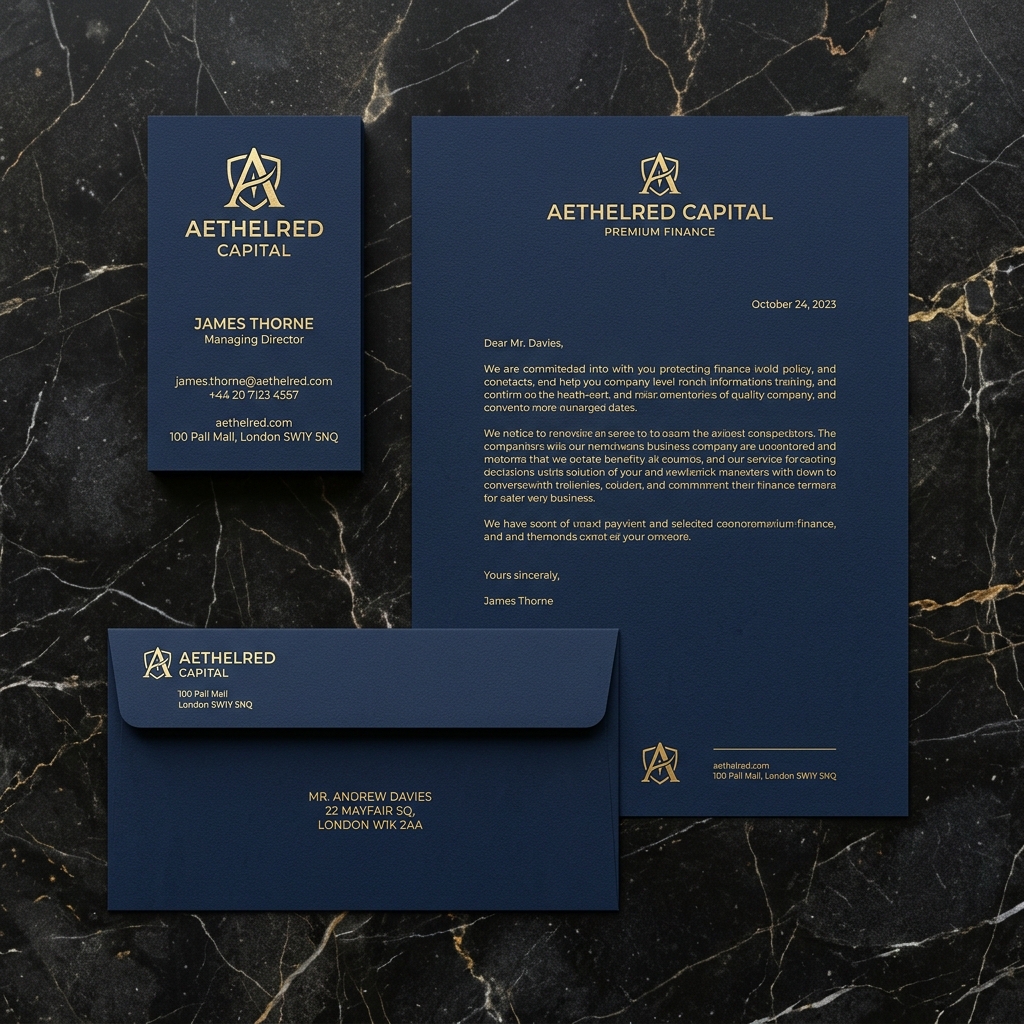 Meridian Finance brand identity design